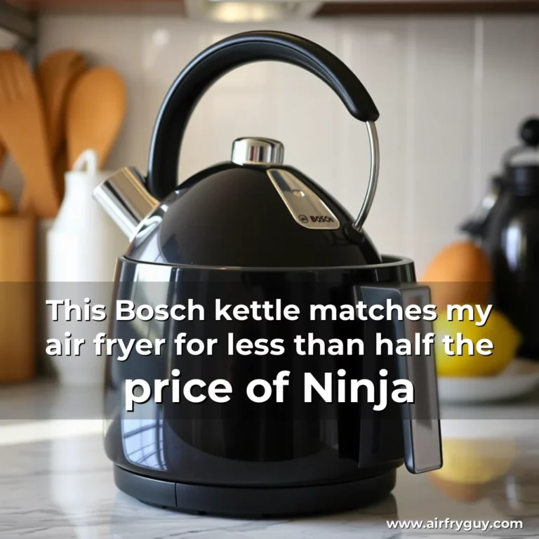 This Bosch kettle matches my air fryer for less than half the price of Ninja
