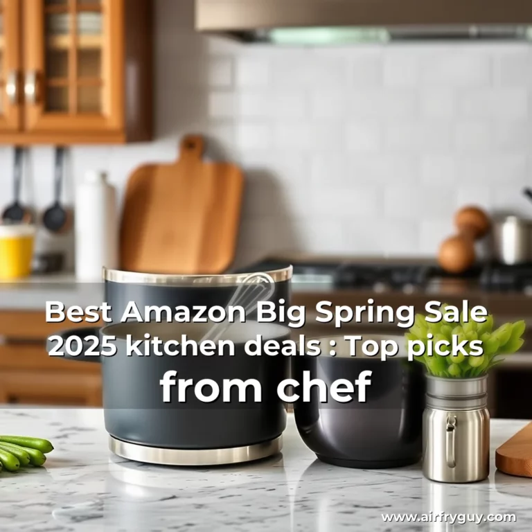 Best Amazon Big Spring Sale 2025 kitchen deals : Top picks from chef