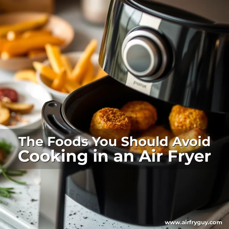 The Foods You Should Avoid Cooking in an Air Fryer