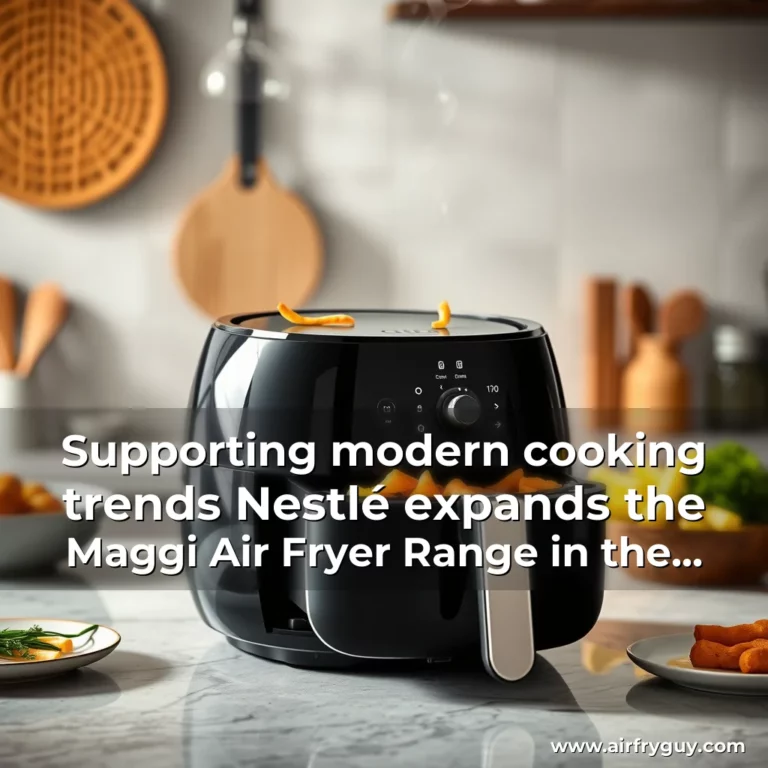 Supporting modern cooking trends  Nestlé expands the Maggi Air Fryer Range in the United Kingdom and Malaysia