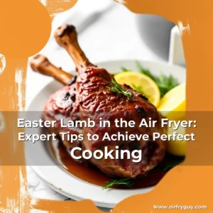 Artistic representation for Easter Lamb in the Air Fryer: Expert Tips to Achieve Perfect Cooking