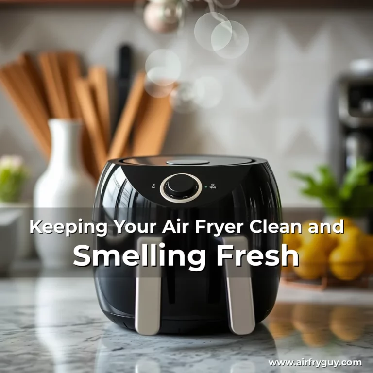 Keeping Your Air Fryer Clean and Smelling Fresh