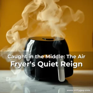 Artistic representation for Caught in the Middle: The Air Fryer's Quiet Reign