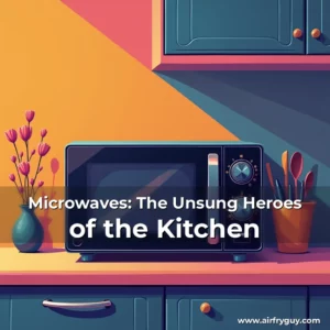 Artistic representation for Microwaves: The Unsung Heroes of the Kitchen