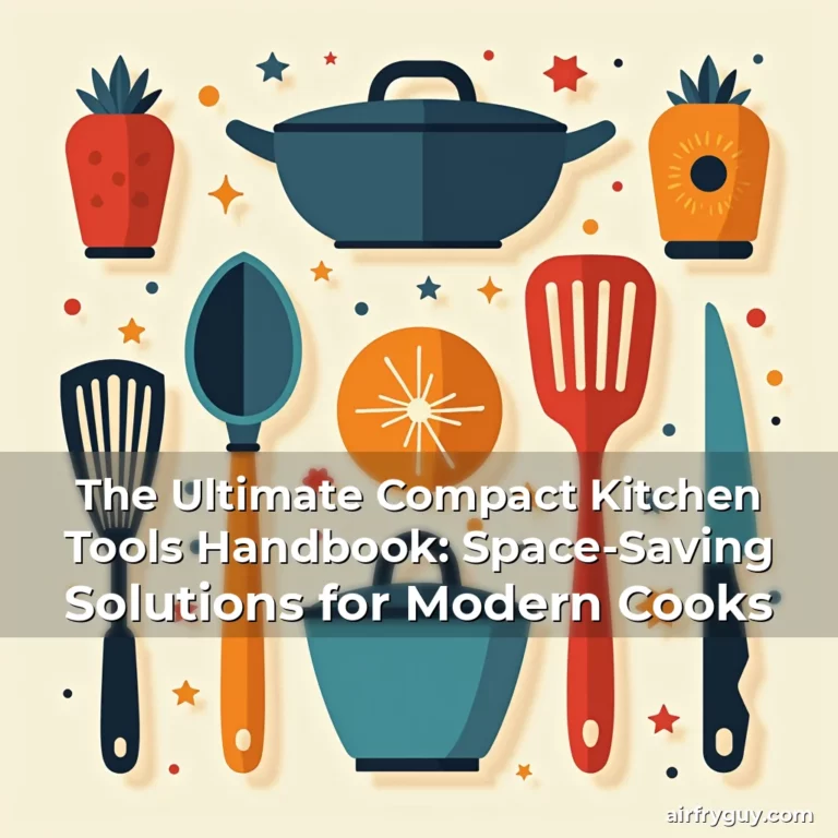 The Ultimate Compact Kitchen Tools Handbook: Space-Saving Solutions for Modern Cooks