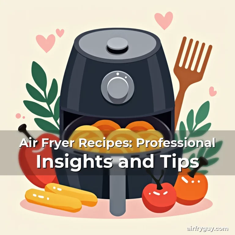 Air Fryer Recipes: Professional Insights and Tips